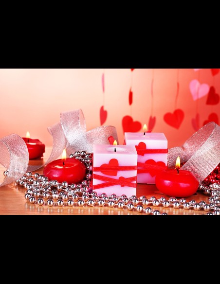 Ajoutez un pack déco romantique à la réservation de votre Love Room Béthune et Lens