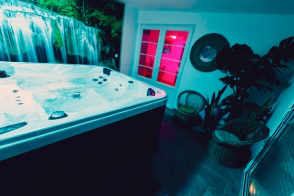 Love Room l'Écrin Tropical en location pour la journée - Chambre d'hôtes Béthune et Lens