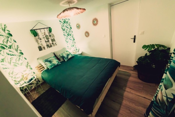 Love Room l'Écrin Tropical en location pour la journée - Chambre d'hôtes Béthune et Lens